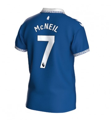 Lacne Muži Futbalové dres Everton Dwight McNeil #7 2023-24 Krátky Rukáv - Domáci